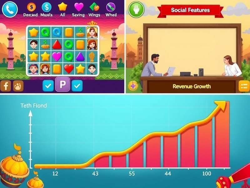 Vibrant Desi Matches social features showing community interactions